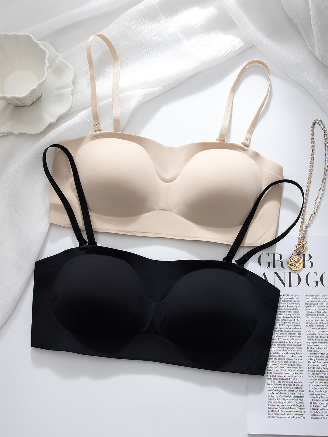 Big Size Strapless Bra #816